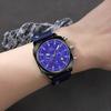 Square Men's Sport Men's Quartz Watch Casual Men's Watch Military Watch Multi-Dial Watch Business Watch Leather Watch