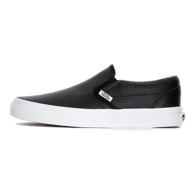 Slip-On Perforated Leather 'Black' VN000XG8DJ6