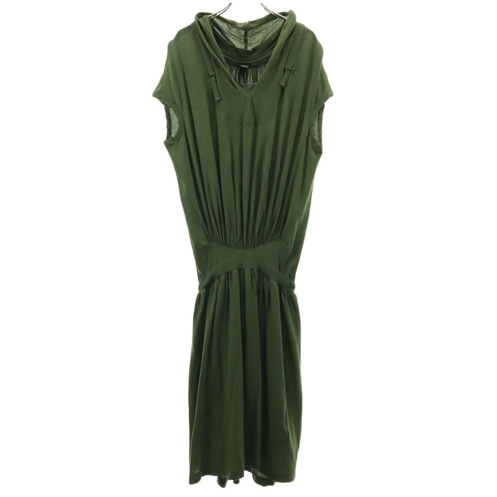 Y's made in Japan Short sleeve one piece 2 khaki Youji Yamamoto Women Used