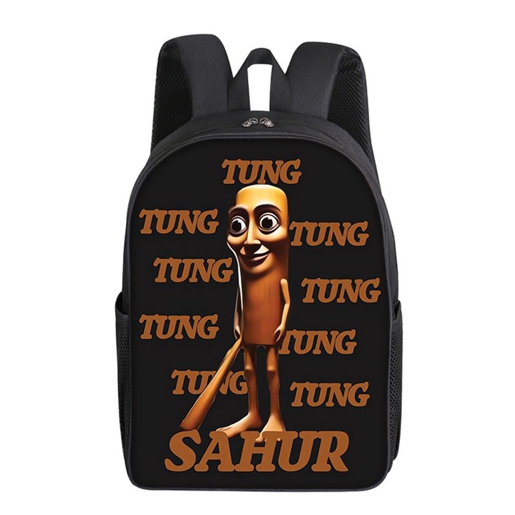 Cartoon Printing Casual Shoulder Bag Junior High School Students Large Capacity Backpacks