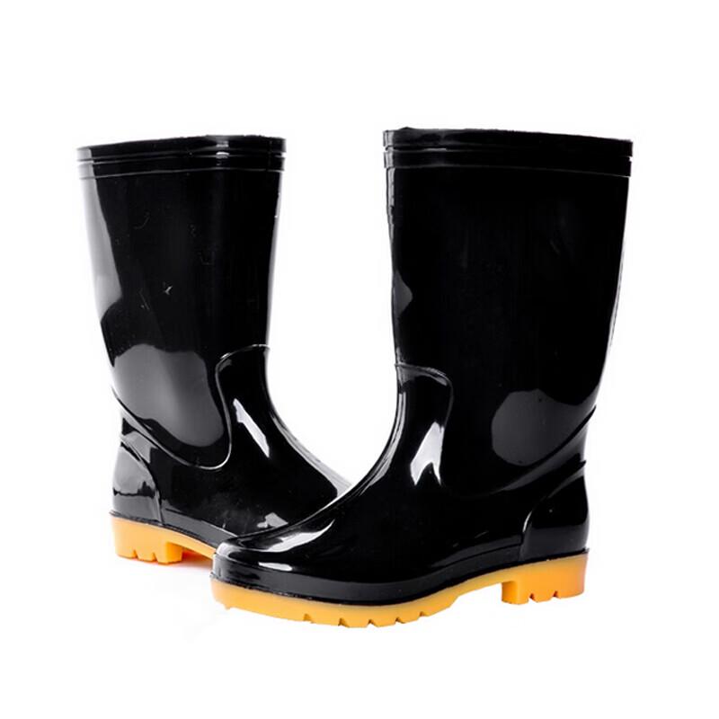 Moufook Waterproof Non-Slip Rubber Rain Boots 44
