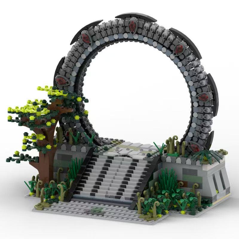 Нетоксичный Moc-133727 Звездные Врата Космоса Научно-фантастический Сериал Фильм Мелкие Частицы Строительные Блоки Конструктор Electronic drawings