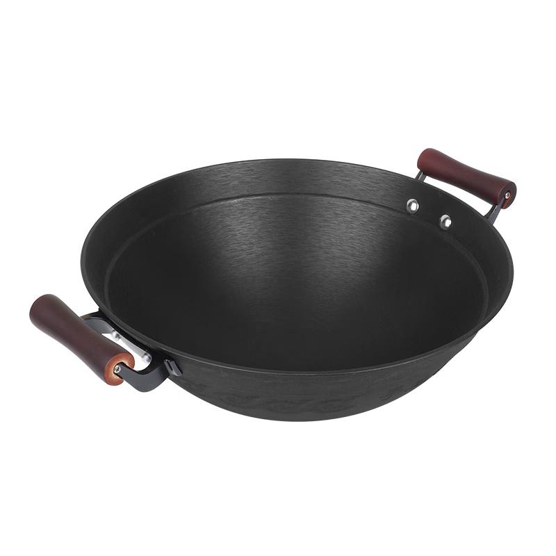 

Wutuo Old-Fashioned Round-Bottom Iron Wok
