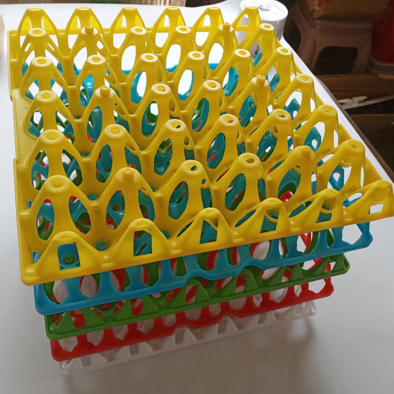 

Stackable Plastic Egg Trays, 30-Piece Set for Incubation and Transport