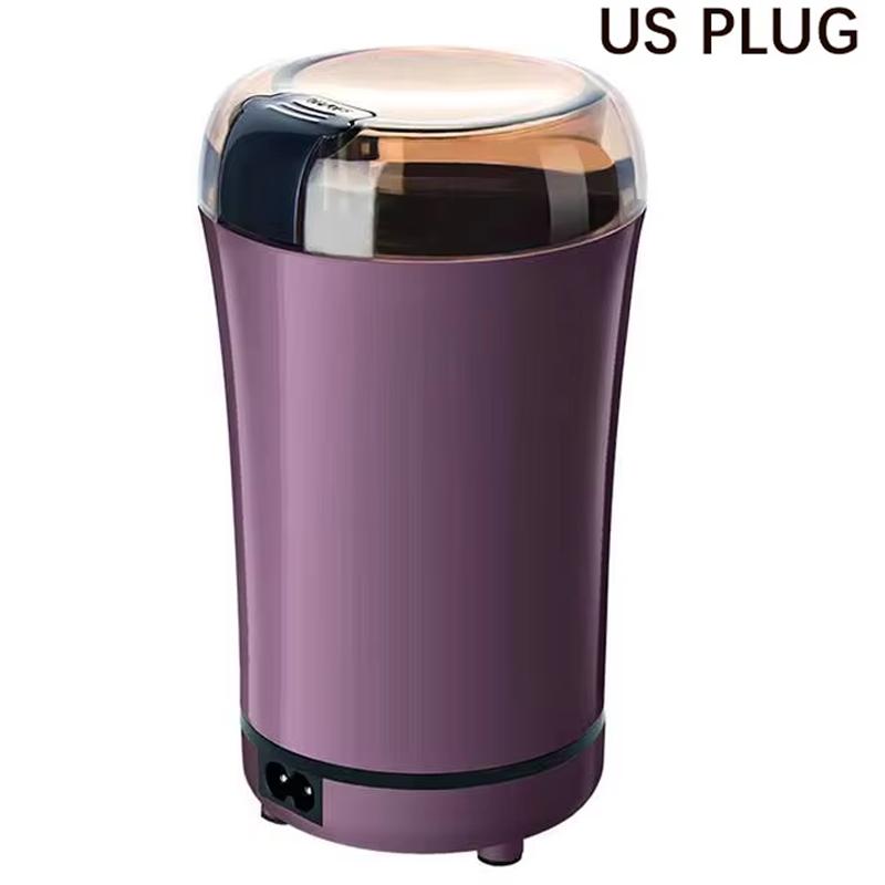 Small Electric Grinding Machine Grain Grinder Stainless Steel Household Grinder Kitchen Seasoning Grinding Tools Mixer Grinder