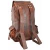 Real Genuine Men's Leather Backpack Satchel Rucksack Laptop Vintage Brown Bag