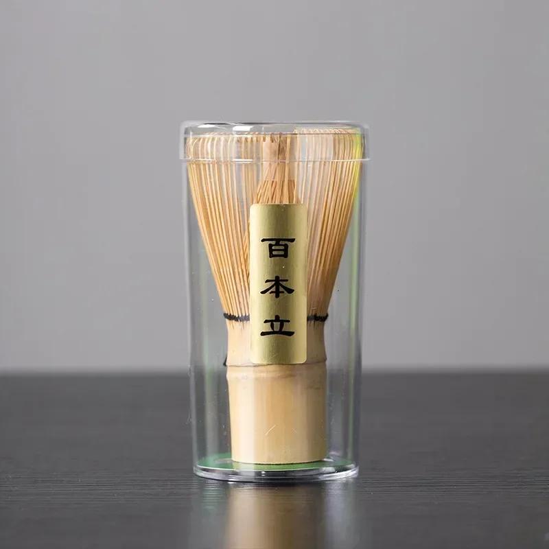 4/6/7PCS Matcha Teaware Set Bamboo Tea Brush Ceramic Tea Bowl Composition Chinese Traditional Handmade Matcha Tea Tool Set