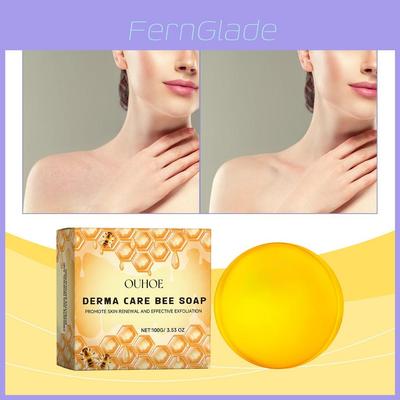 Ouhoe Bee Venom Skin Care Soap Moisturizing Nourishing Cleansing Body Bar For Radiant Skin