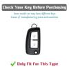 2 Buttons Key Case for Nissan Sylphy Qashqai X-Trail Altima Maxima Kicks Juke Murano Tiida MicraTPU Car Folding Key Case Chain