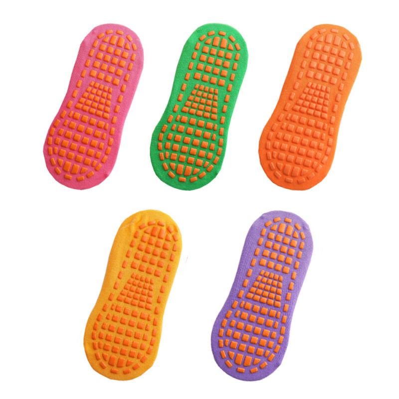 5 Çift/Set Erkek Kaymaz Pamuk Çorap Kadın Çocuk Yaz Komik Trambolin Yoga Kaymaz Bilek Kısa Çorap Parti