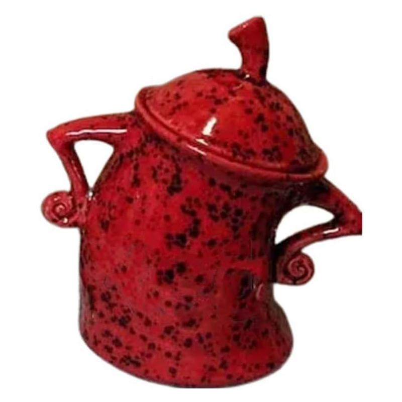 1 шт., банка для хранения рождественского печенья с крышкой и отношением подбоченясь, смоляные кружки, банка для конфет красный