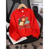 Kids Sweatshirt,Fashionable Sweatshirt Featuring a Happy Camper Theme with a Tent, Van, Sun, And Trees ,Spring Fall Sweatshirt