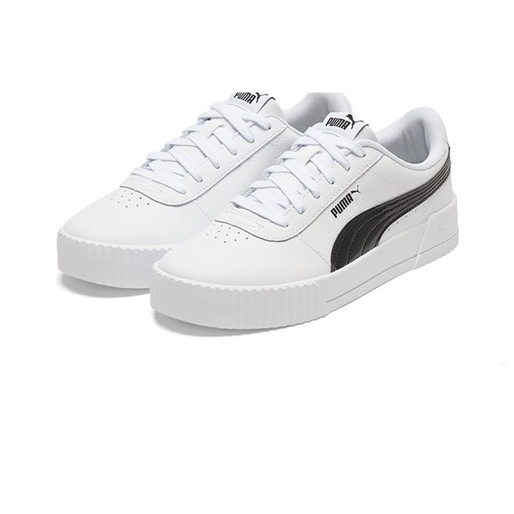 Puma Carina Pfs Women's White Black Sneakers 371212-02