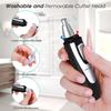 Ear and Nose Hair Trimmer Clipper - 2025 Professional Painless Eyebrow & Facial Hair Trimmer for Men Women, Battery-Operated Trimmer with IPX7