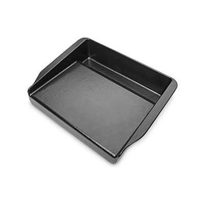 Weber Electric Barbecue Stove Pulse Special Griddle Iron Plate, Enameled Cast Iron, Black, Small