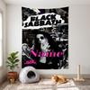 Ozzy Osbourne (5) Customizable Name Decorative Wall Tapestry Ideal Choice for Wall Decor In Bedrooms Living Rooms Dorms and Home