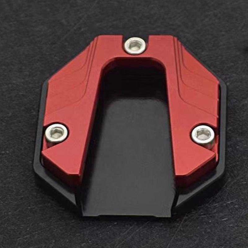 Anti Tilt Aluminu Motorcycle Side Stand Stabilizers Base Universal Enlarged Motorcycle Side Stand Foot Pad for Motorbike