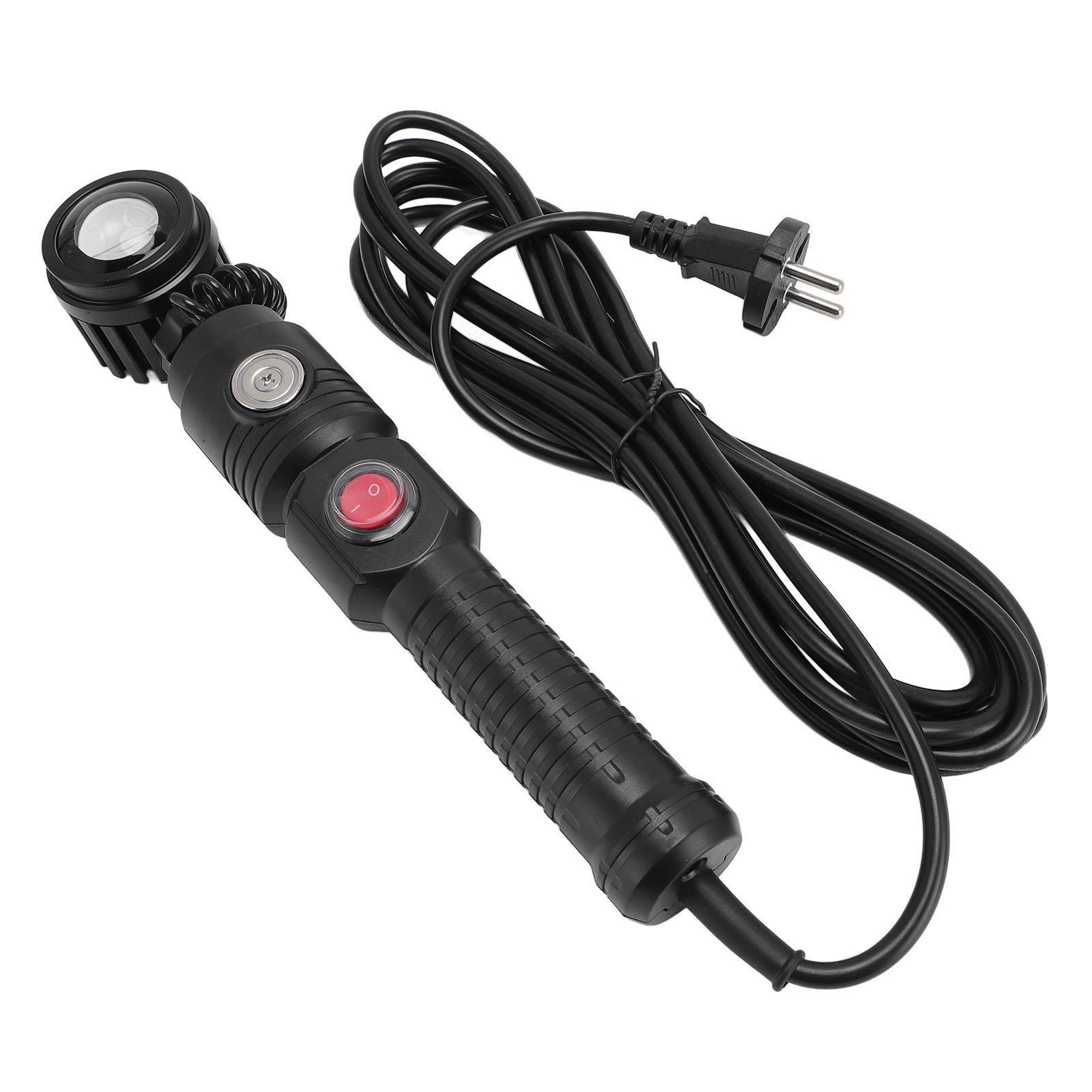 

Portable LED Work Light 60W Magnetic 3000lm Handheld COB Trouble Light 360 Degree Rotatable for Indoor Garage Outdoor