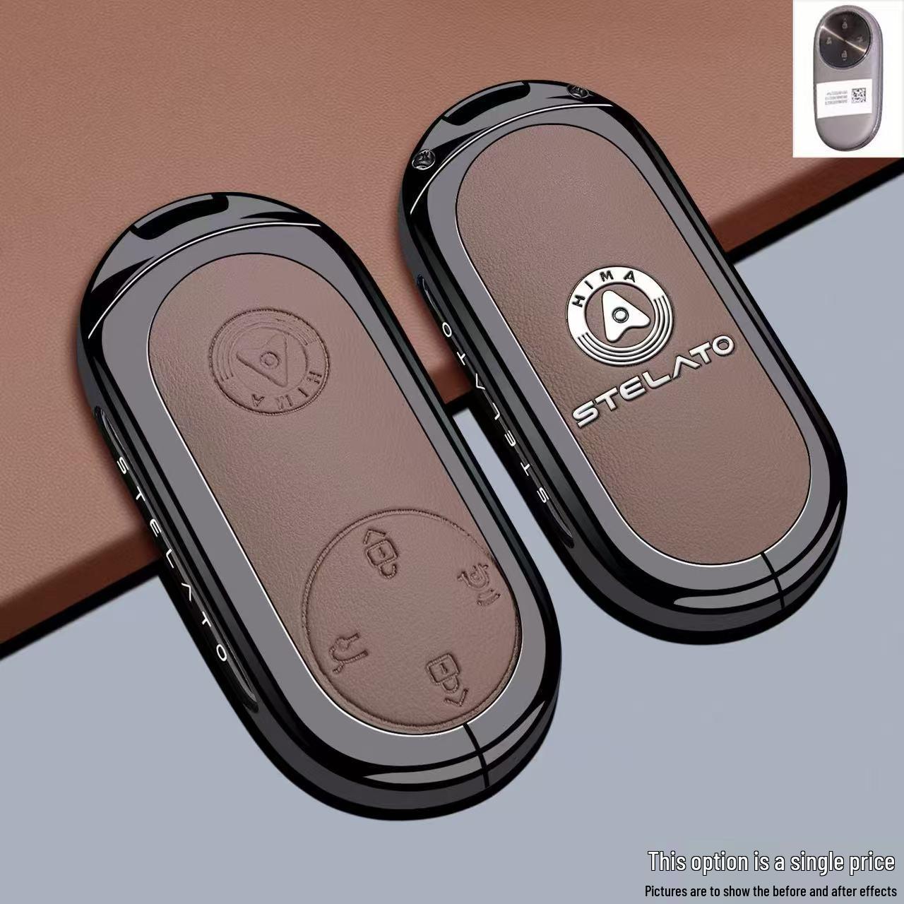 Compatible Huawei Luxeed S9T Key Case - 2026 Model (NFC Card & STELATO Car Buckle Shell)