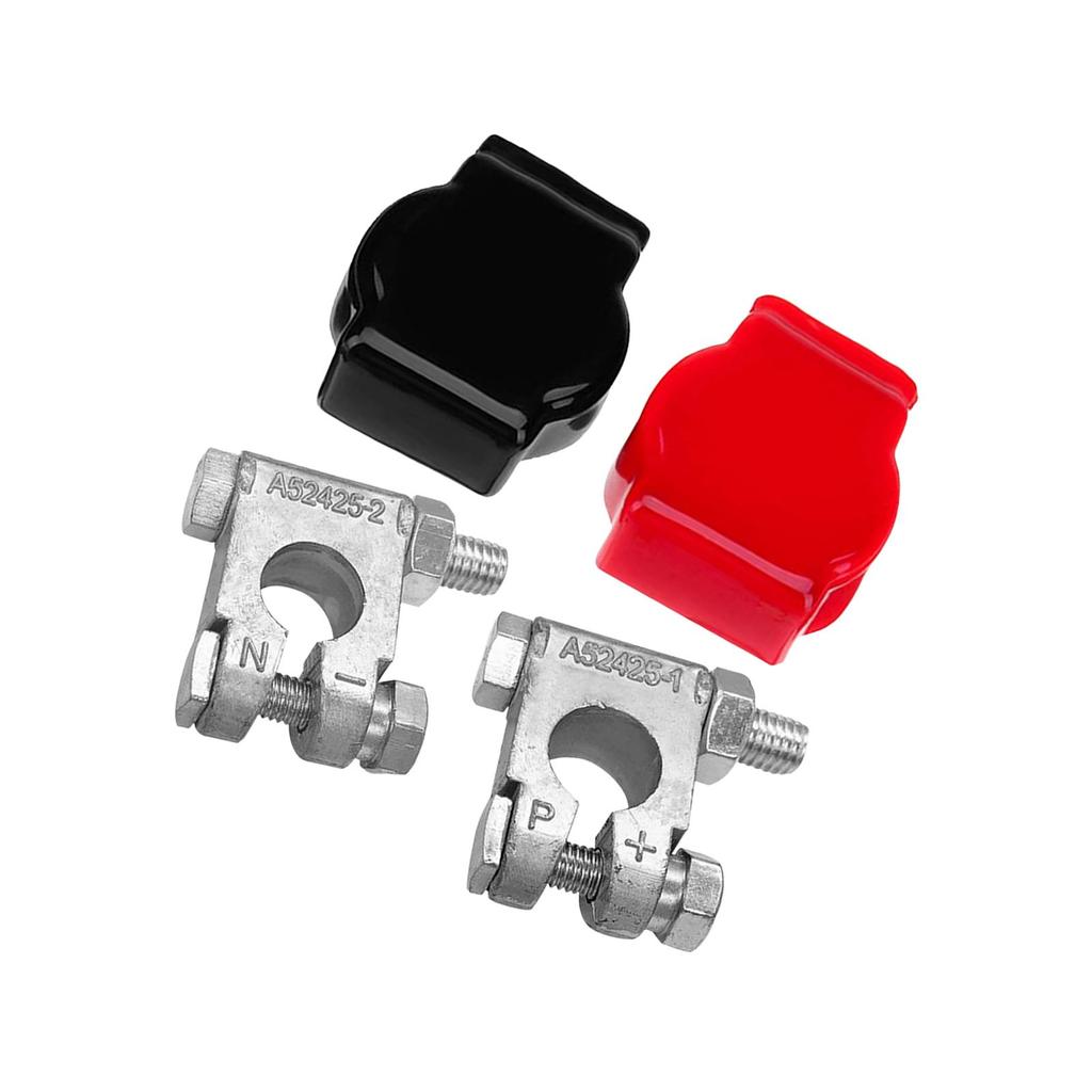Battery Terminal and Cover Battery Terminal Top with Cover Battery Terminal Connectors for Boat Vehicles RV