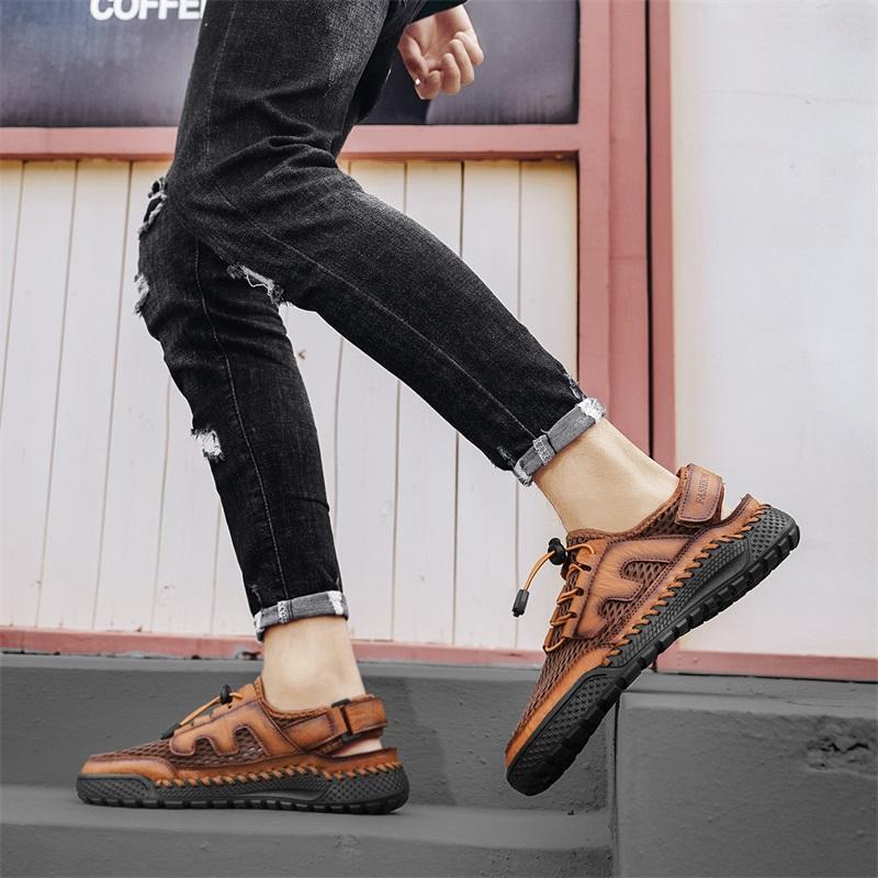 Men’s Sandals Outdoor Mesh Beach Sandals Casual Shoes Sneakers