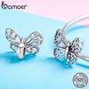 Charms cu insecte fluture din argint 925 BAMOER se potrivesc cu brățările originale