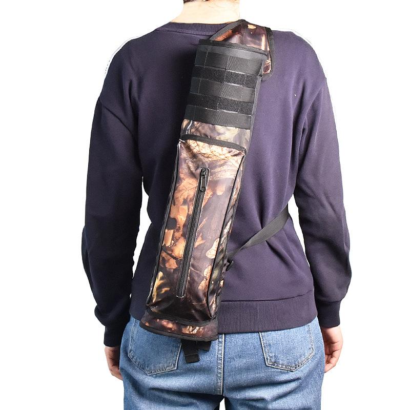 Archery Compound Bow Arrow Bag Shoulder Quiver Oxford Cloth Arrow Bag Recurve Outdoor Shooting