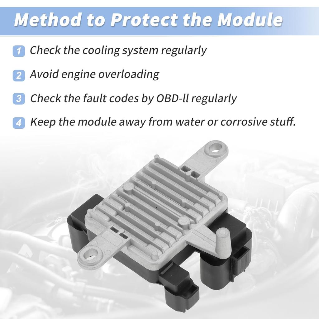 No.25385-B8800 Engine Cooling Fan Control Module for Hyundai Santa Fe 3.3L V6 2013-2018 Engine Cooling Fan Controller Resistor for Kia Sorento 3.3L