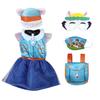 Anime Pattuglia dei Cuccioli Bambini Top Pantaloni Zaino Cappello Marshall Chase Skye Zuma Rubble Uniformi Pattuglia Bambini Costume Cosplay di Halloween