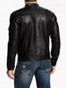 AL KHALID Motorcycle Stylish Men's Leather Jacket Black Genuine Lambskin Leather Jacket