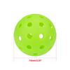 3Pcs/set Colorful Pickleball Ball 40 Holes Small Drilled Holes, Glow in The Dark Pickleballs Outdoor Picklebal Ball Set