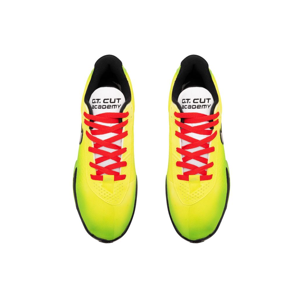 Nike Air Zoom G.T. Cut Academy Cushioning Slip Resistant Low Top Basketball Shoes Unisex Green Yellow FB2598-100(TeamF-)