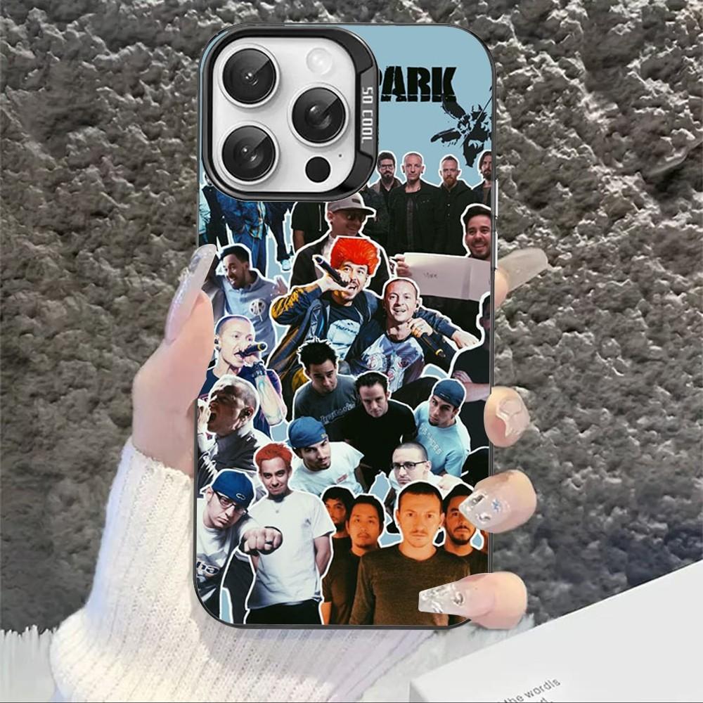 L-Linkin Meteora P-Park Phone Case For IPhone 16 15 14 13 12 11 Pro Max X XR XSMAX 8 7 Plus Matte Shockproof Back Cover
