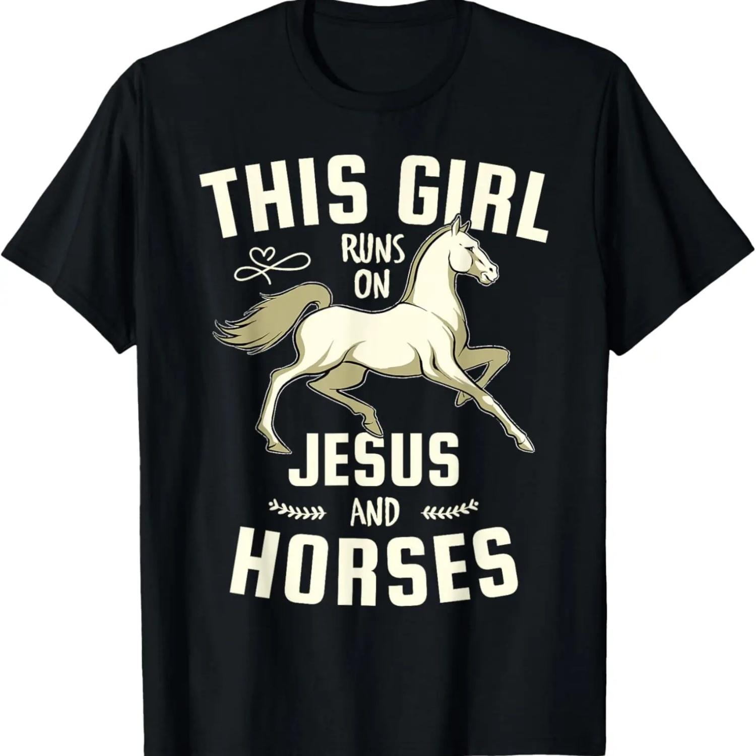 My Grandson Grandma Of Horse Rodeo Horse Rider Grandmother T-Shirt S