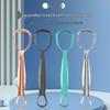 In-stock Stainless Steel Double-Headed Tongue Scraper for Oral Cleaning and Bad Breath Removal