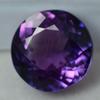 Natural Purple Tanzanite Loose Gemstone 8 Ct Round Shape for Jewelry Making and Gem Collections