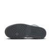 BQ6472-113 Nike Air Jordan 1 Mid White Smoke Grey (Women's)