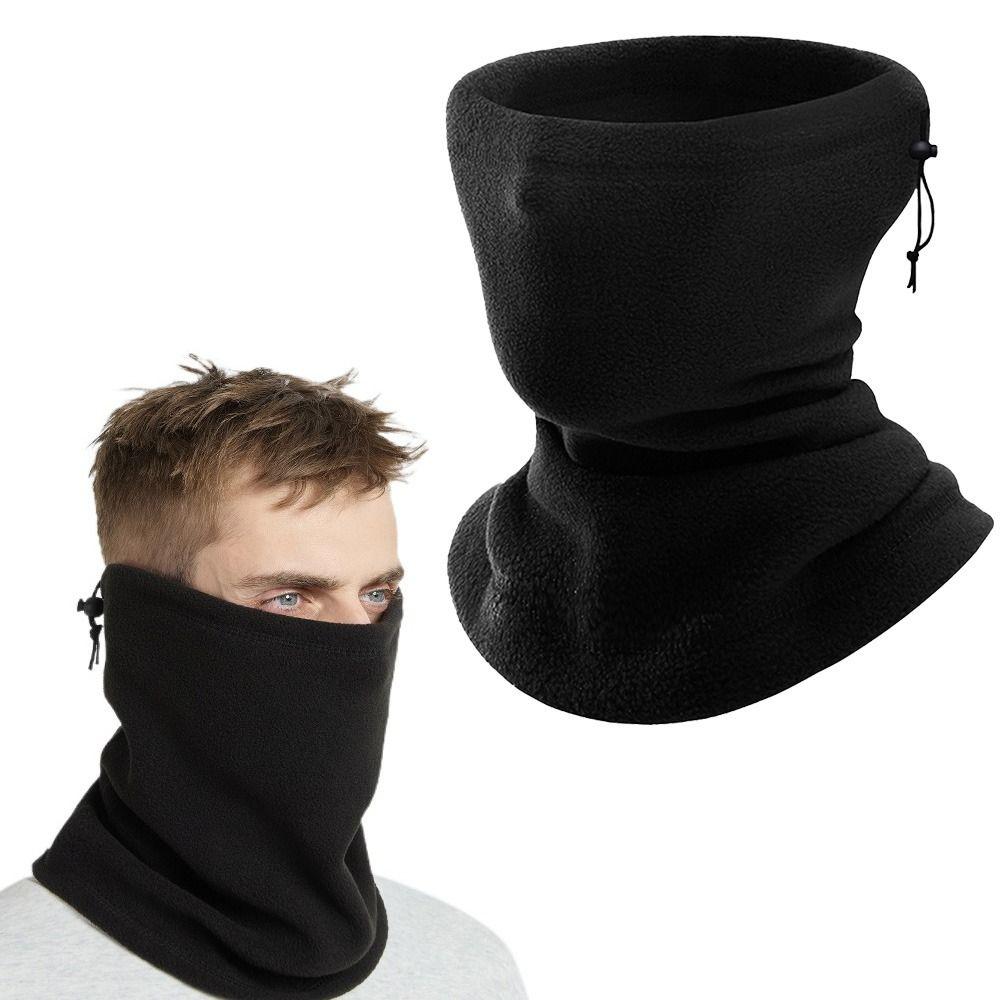 Circle Wrap Balaclava Plush Neck Scarf Thermal Warm Ski Balaclava Hat Winter Riding