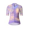 NUCKILY Women's Summer Cycling Jersey - Sun Protection, Breathable, Quick-Drying, Slimming Short Sleeve Top