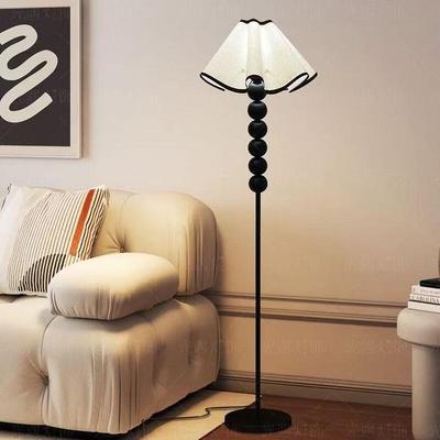UOSU Retro Amerykańska Lampa Podłogowa Plisowana