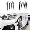Car Front Bumper Outer Side Splitter Spoiler Canard Trim For BMW 1 Series F20 F21 M Sport 2015-