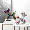 Nordic Balloon Dog Ornaments Simple and Elegant Unique Resin Crafts Home Living Room TV Cabinet Tabletop Decorations