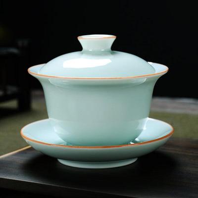 Shuogang Tiangong Dehua White Porcelain Yuqing Gaiwan