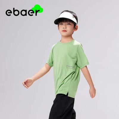 EBAER Kids' UV Protection Ice-Feel Short Sleeve T-Shirt