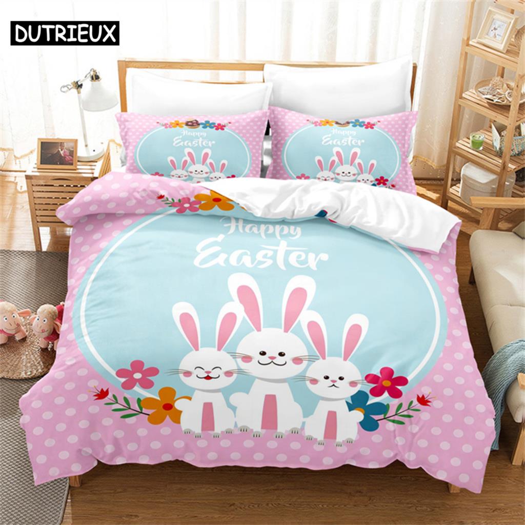 

Cute Cartoon Animals Queen Bedding Set Duvet Cover Set Bedding Digital Printing Bed Linen King Size Duvet Cover Set Bedding Set (135x200cm)&set