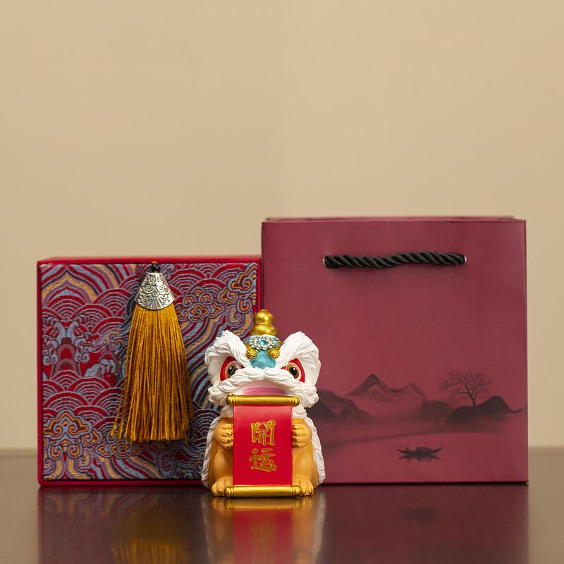 Guochao Auspicious Lion Cultural Gift Set