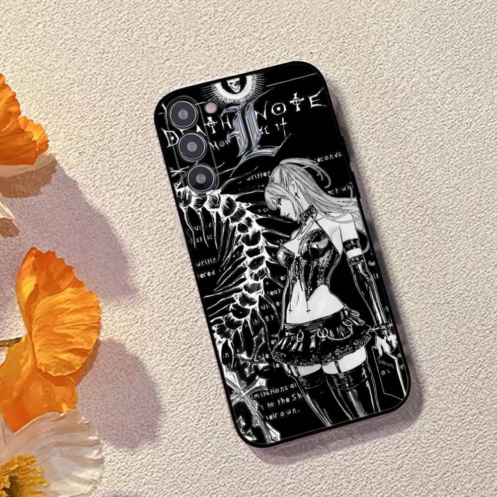 D-Death Note Amane Misa Phone Case Silicone Soft For Samsung Galaxy A73,A72,A71,A70,A53,A52,A51