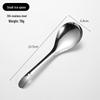 ZISIZ 304 Stainless Steel Small Rice Spoon Set