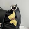 Fun And Functional PU Leather French Bulldog Keychain for Fashion Enthusiasts Phone Chain Pendant Keyring