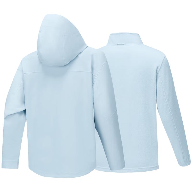Skechers Women s 3-in-1 Waterproof & Breathable Fleece-Lined Jacket L
